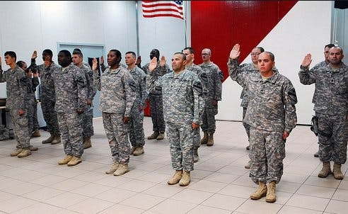 DoD Expands Service Opportunity to Illegal Immigrants During Continued Troop Drawdown