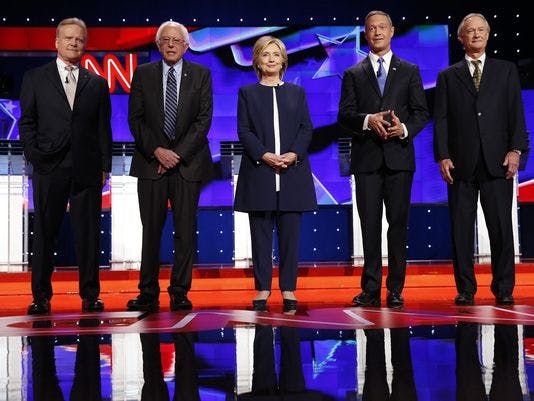 6 Independent Observations from the First Democratic Debate