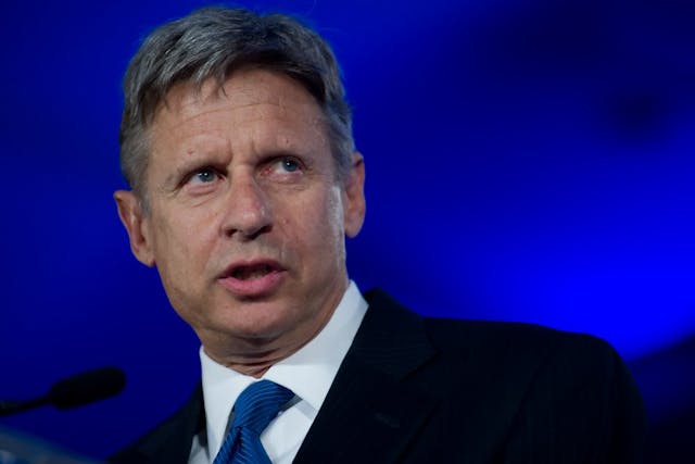 Gary Johnson Announces Presidential Bid; Challenges Two-Party Control of Debates