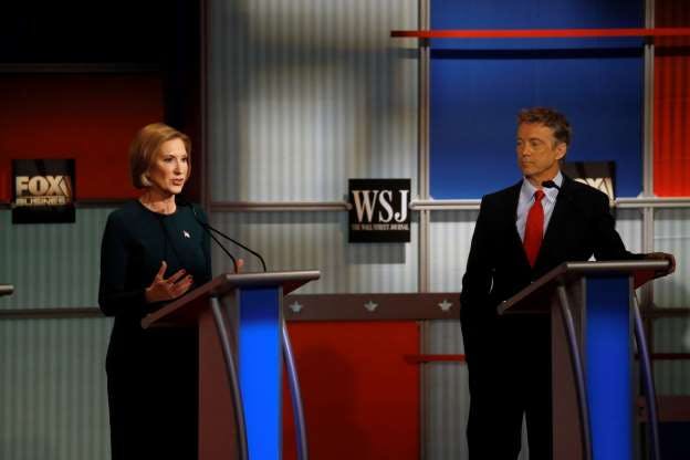 Rand Paul, Carly Fiorina Booted from Fox’s Main GOP Debate
