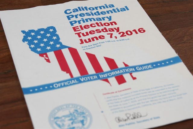 Independent Voters Disenfranchised by California Primary Rules