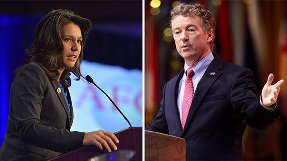 Rand Paul Joins Tulsi Gabbard's Mission to Stop Arming Terrorists