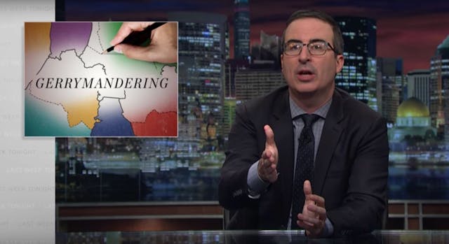 John Oliver Misses Prime Opportunity to Discuss Better Solution to Gerrymandering