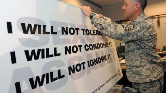 Reports of Military Sexual Assault, Retaliation Increase