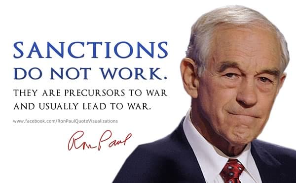 Flashback: Ron Paul Calls Iran Sanctions an Act of War