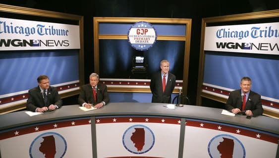 In Heated Primary Race, 4 Republicans Eye a Vulnerable Governor in Illinois