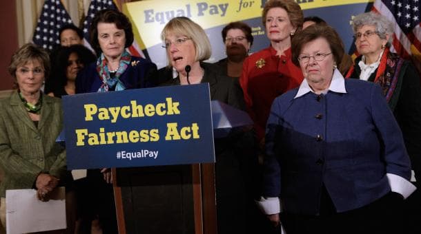 Democrats and Republicans Cater to Partisan Bases in Wage Debate