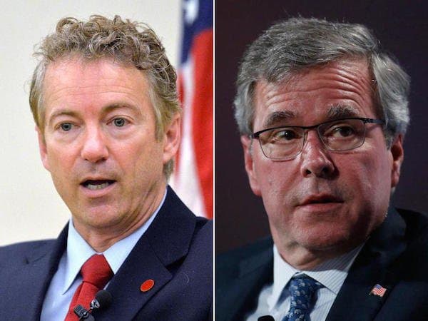 Jeb Bush vs. Rand Paul: A Contest between The Old GOP Brand and A New Vision for the Party