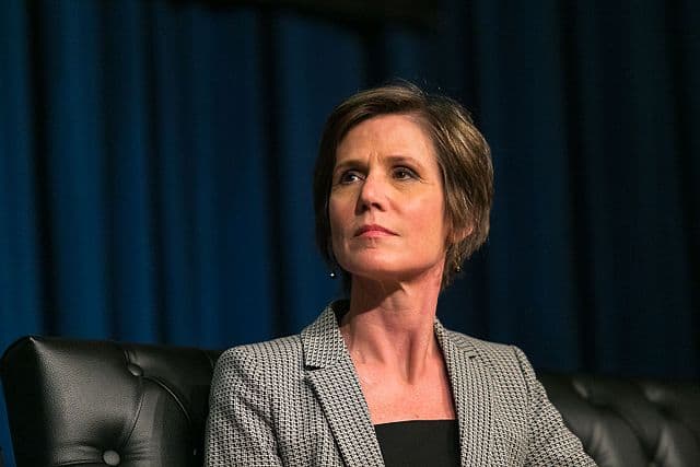 Michael Flynn, Russia, and the Election: Sally Yates to appear on Capitol Hill