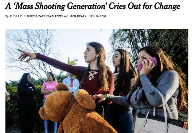 There's No Such Thing As A "Mass Shooting Generation"