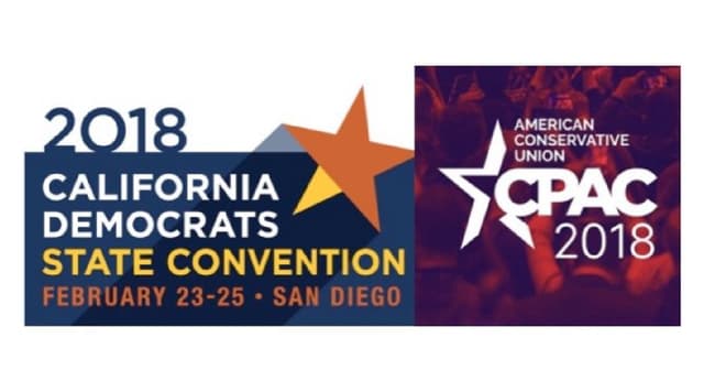 A Weekend of Conventions: IVN is Coast to Coast From CPAC to the CA Dem Conventions