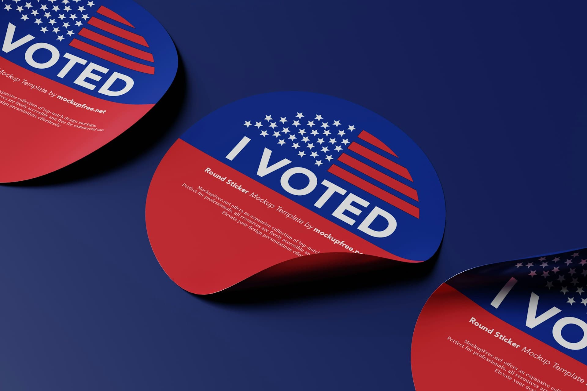 vote sticker