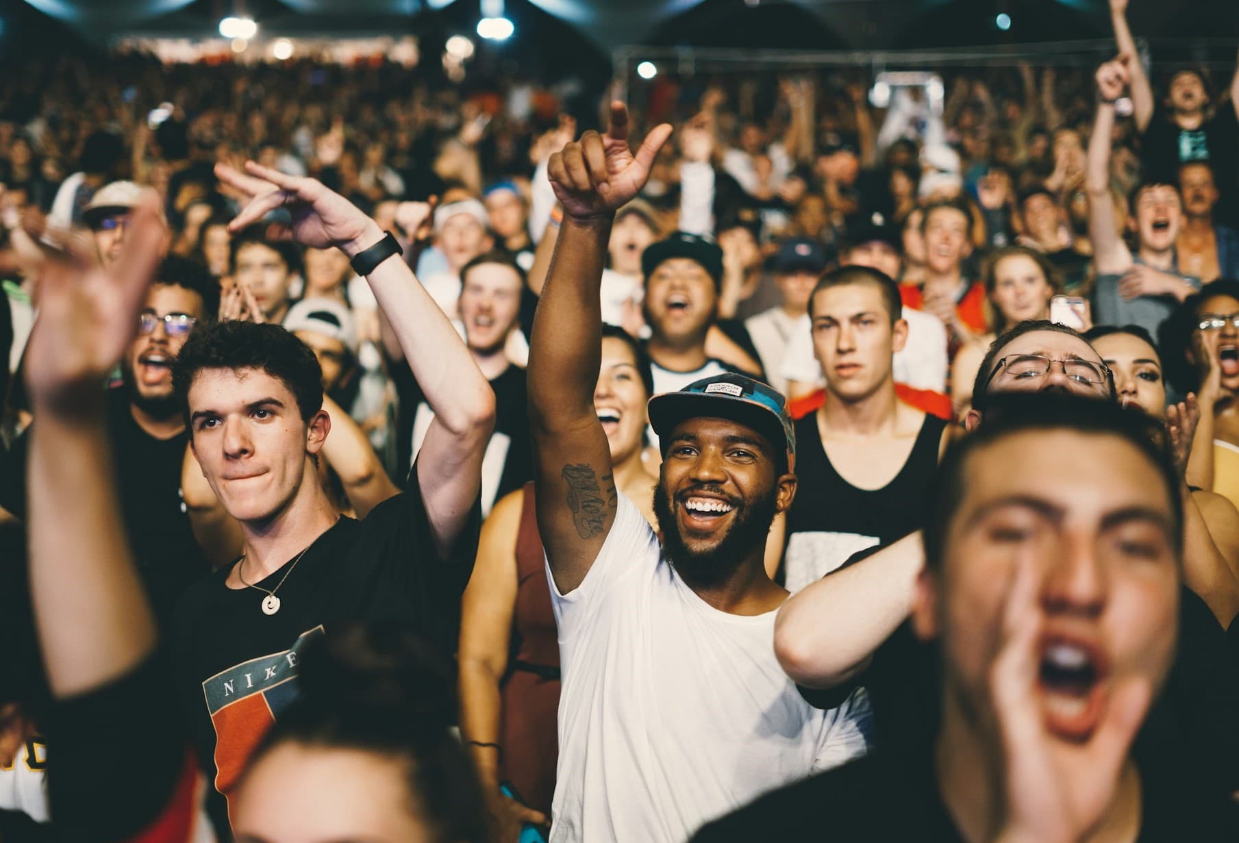 Crowd of people. 