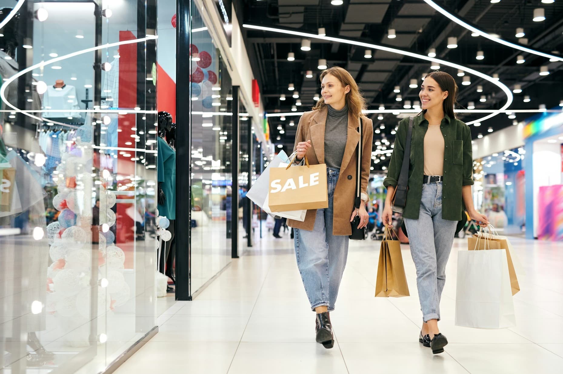 People shopping
