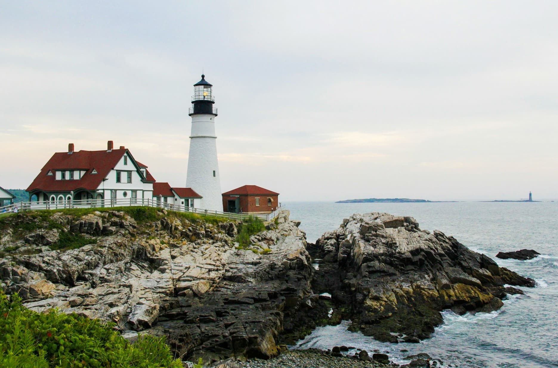Lighthouse in Maine.