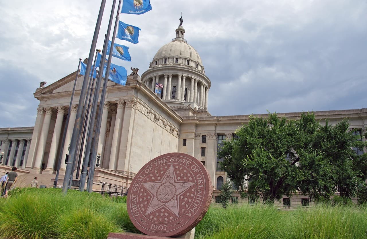 Oklahoma State Capitol Building. 