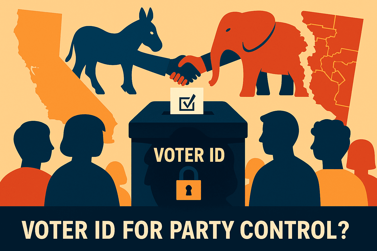 Voter ID for Democrat and Republic Party Control