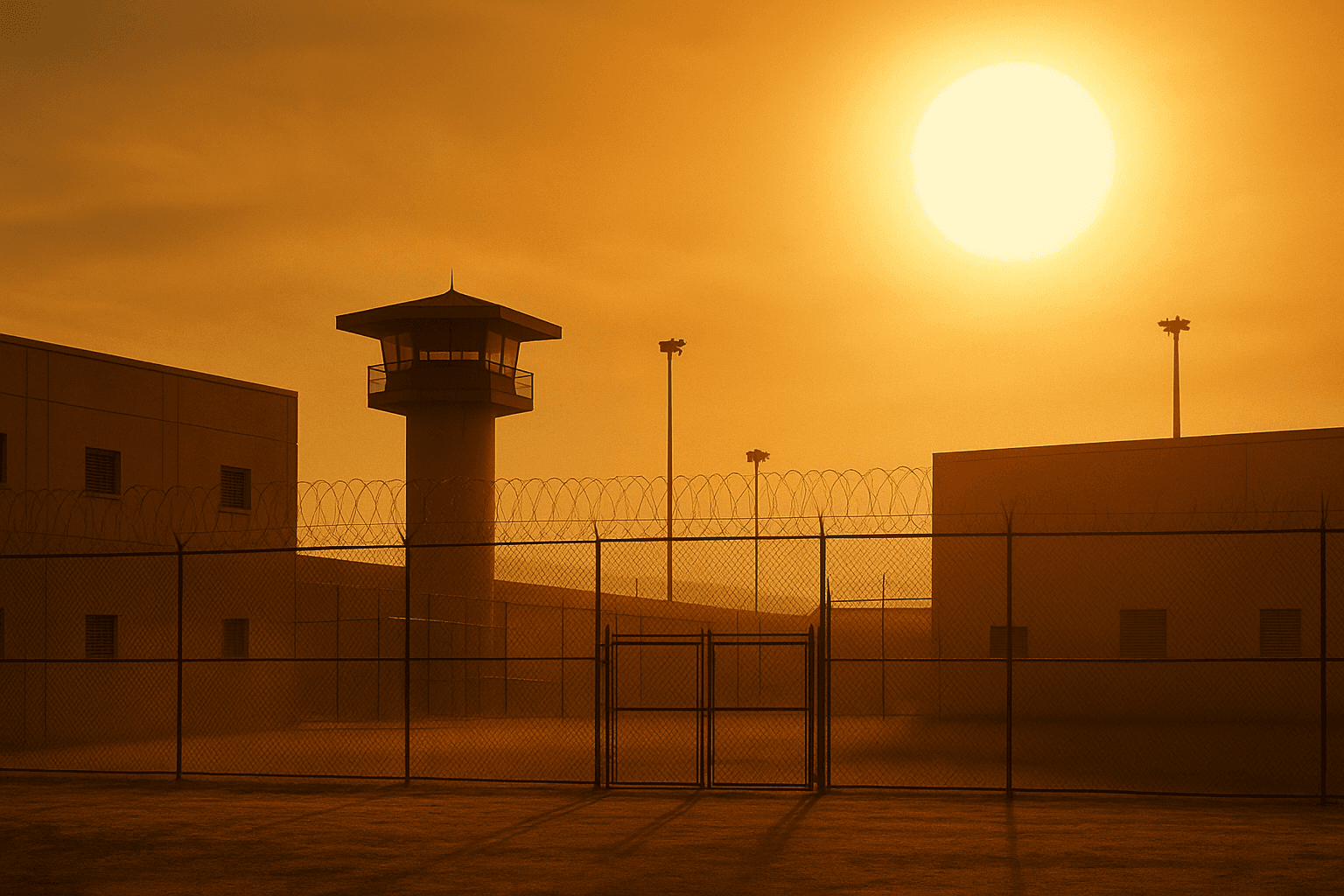 Prison under the sun. 