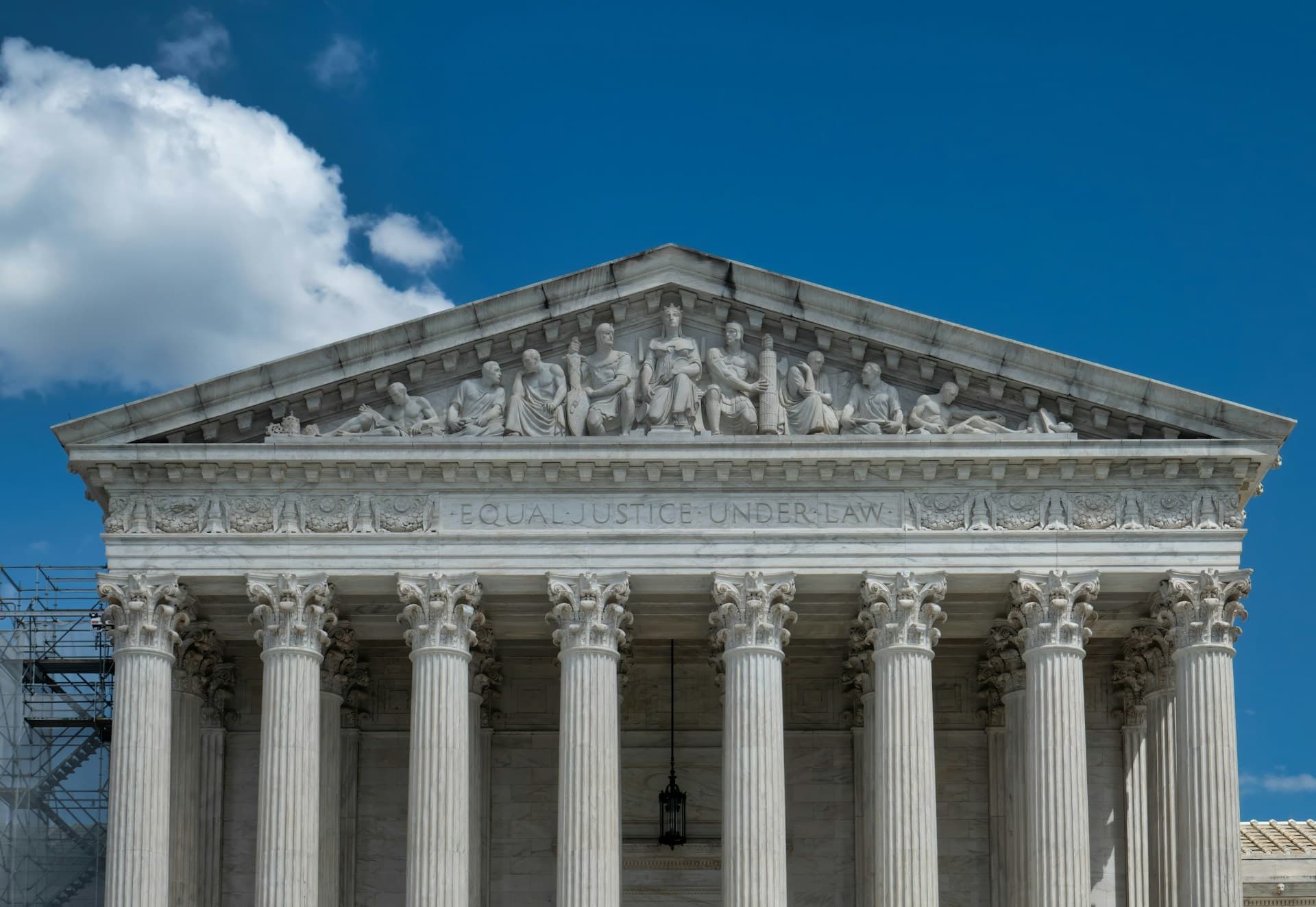 Supreme Court building. 