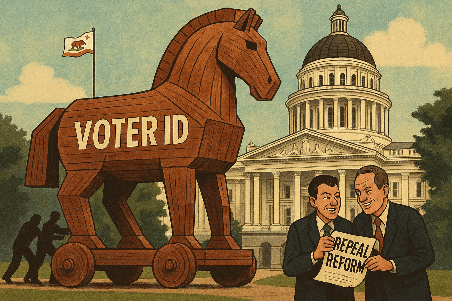 Trojan Horse: How CA Democrats Might Use Voter ID to Turn Back the Clock