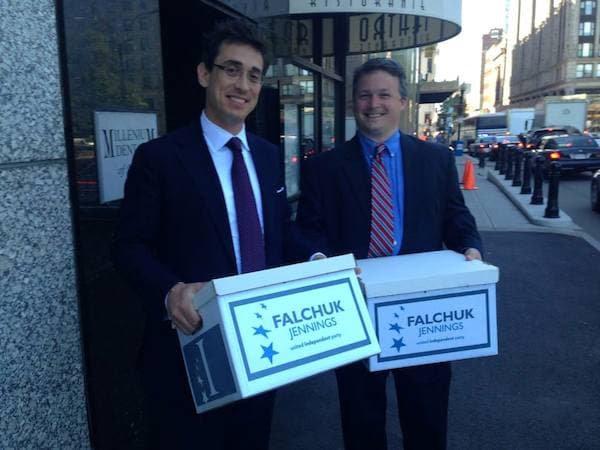 Independent Evan Falchuk First to Qualify for Mass. Gubernatorial Ballot