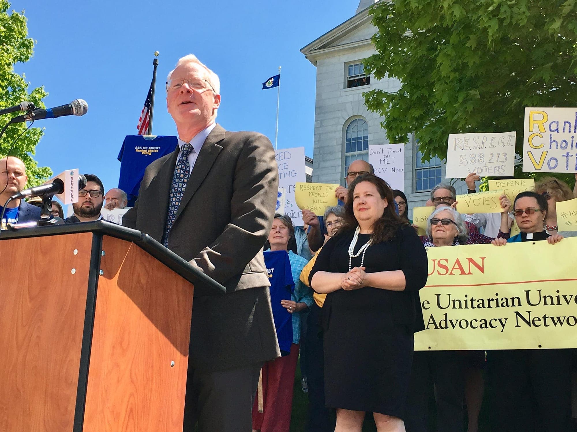 Mainers Come Out In Droves to Support Ranked Choice Voting