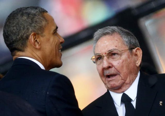 Castro Denounces Past U.S. Transgressions But Welcomes Obama