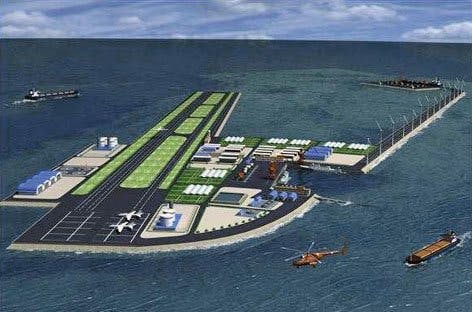 News Flash: China is Building Islands in the Middle of the Ocean