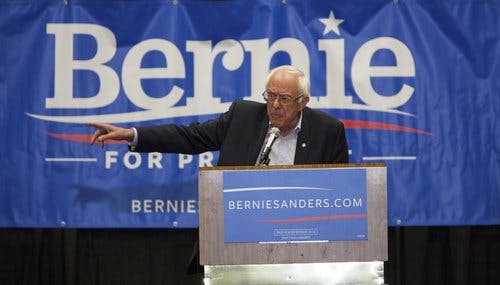 Bernie Sanders Says Two-Party System Kills Competition of Ideas