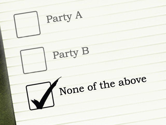 We Need a 'None of the Above' Option on the Ballot