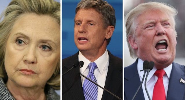 Gary Johnson Beats Trump Head-to-Head in New Poll; Competitive against Clinton