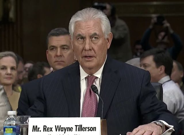 WATCH LIVE: Confirmation Hearing of Rex Tillerson, Trump's Pick for Secretary of State