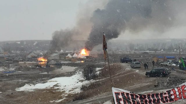 Eviction Day for Dakota Pipeline Protesters