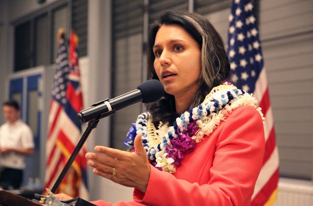 Tulsi: "If We Can't Afford Veteran Care, We Shouldn't Send Them Into Conflict"