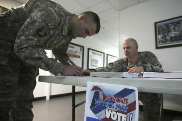Bill to Empower Military Voters Used to Hurt Third Parties in New York