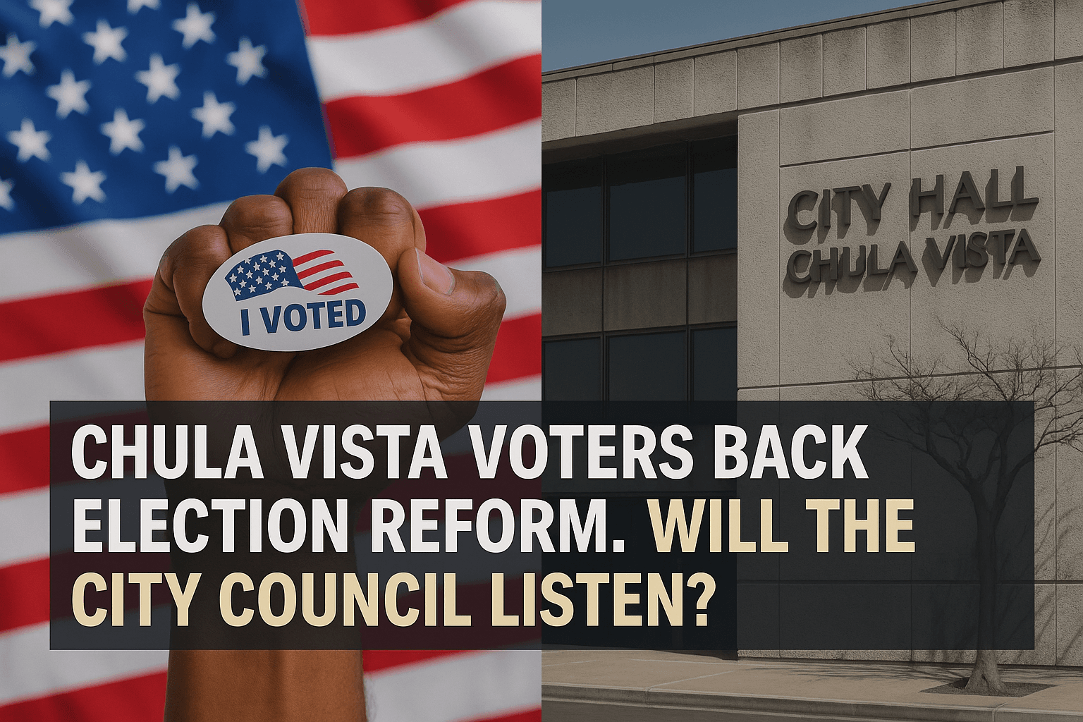 Chula Vista Voters Want More Choice -- Will the City Council Listen?