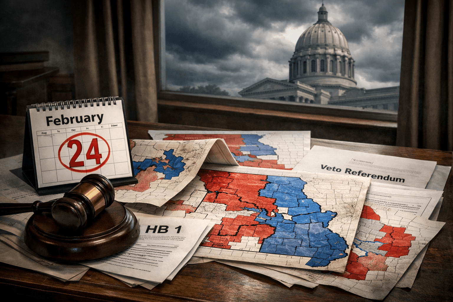 Missouri Candidates Still Don’t Know Their Districts as GOP Map Faces Lawsuits and Veto Referendum Fight