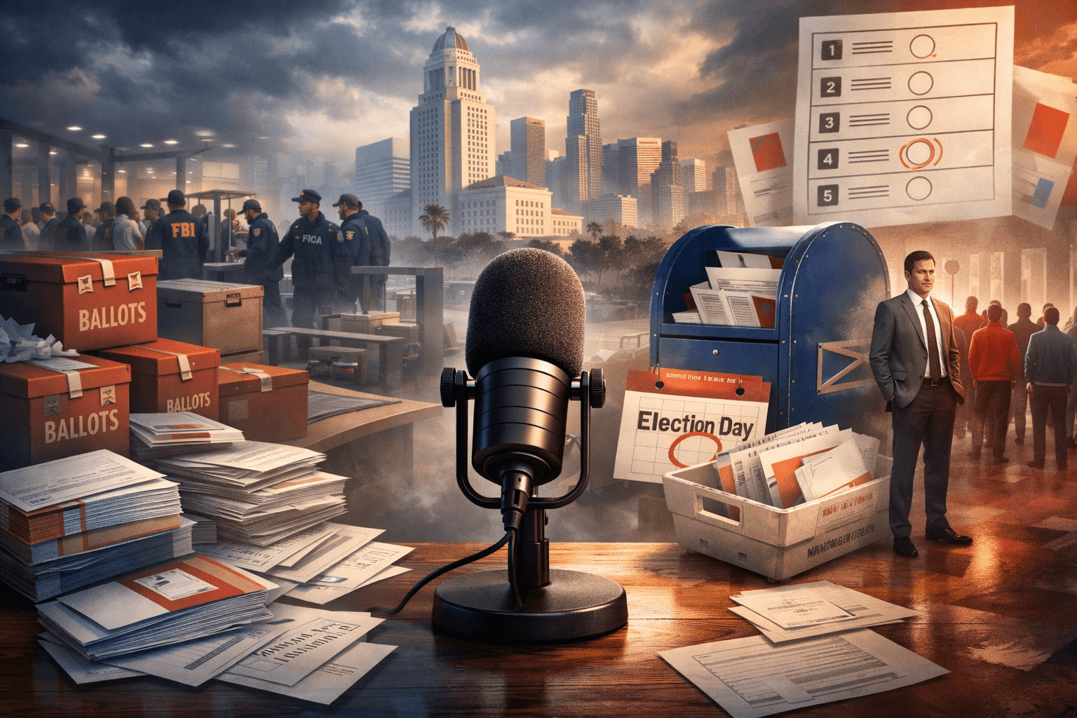 Sheriff Seizes 650,000 Ballots – While Running for California Governor!?