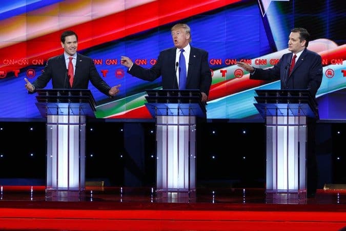 The De-Evolution of the Political Debate