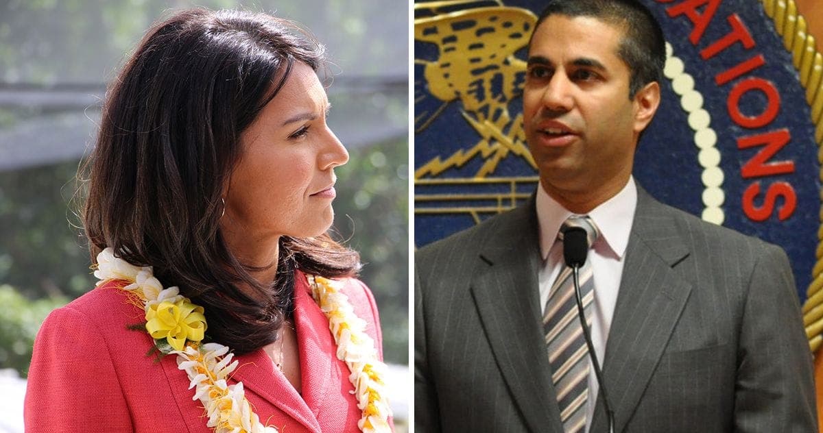 Tulsi Gabbard Fires Back at FCC's Attempt to Kill Net Neutrality