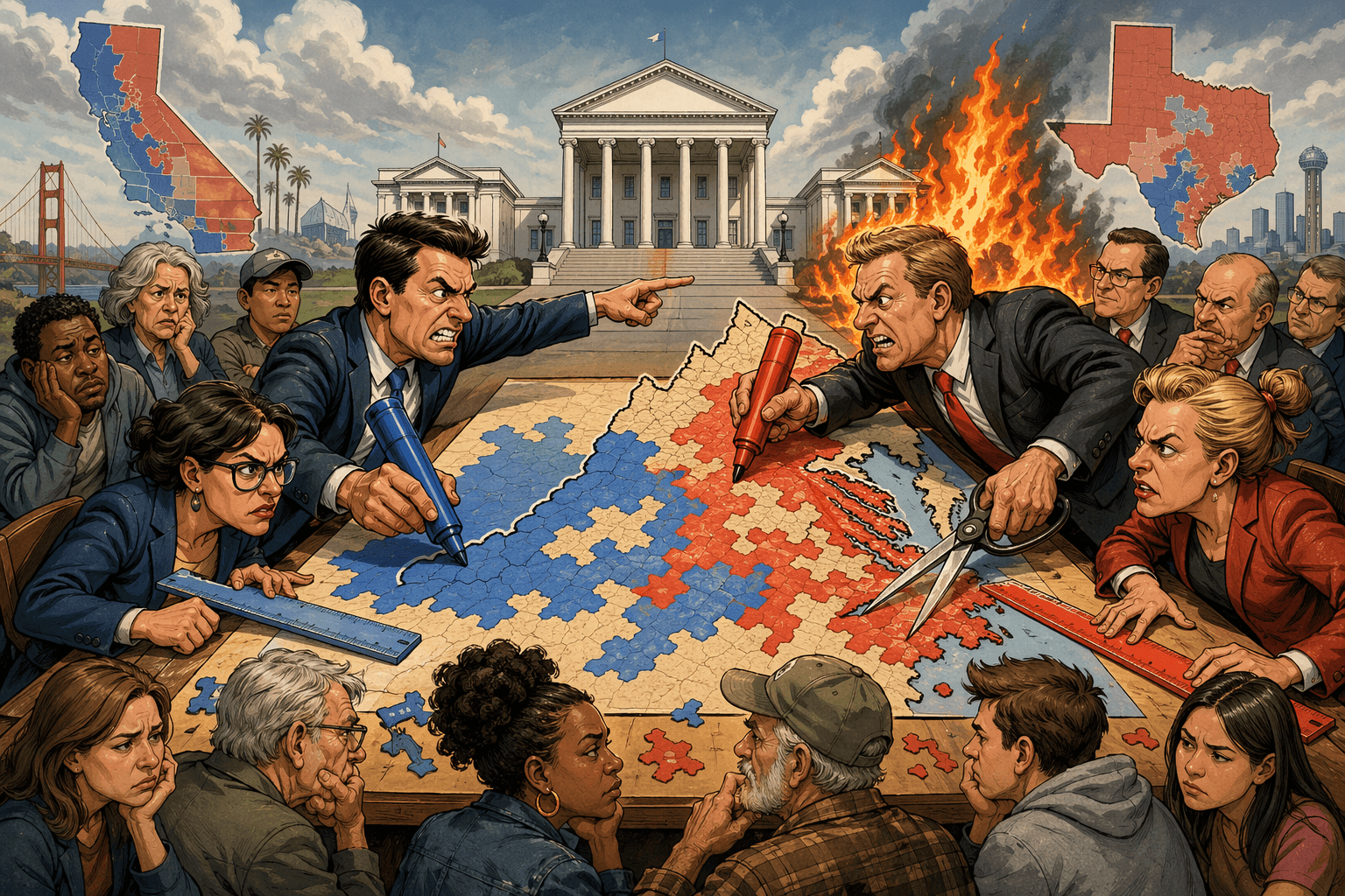 After Virginia Special Election, The Gerrymandering War Escalates Again